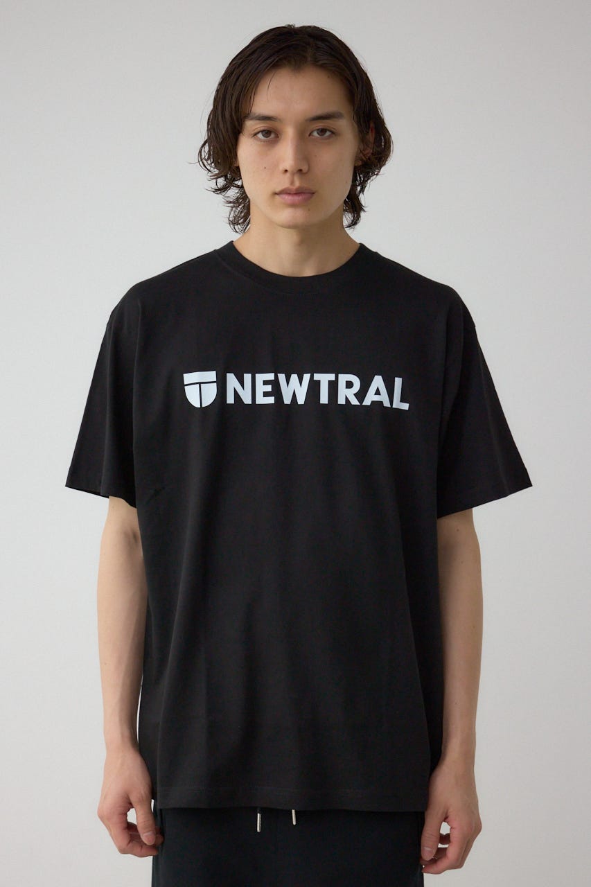 【NEWTRAL】 MAIN S_Logo T-shirt BLK M