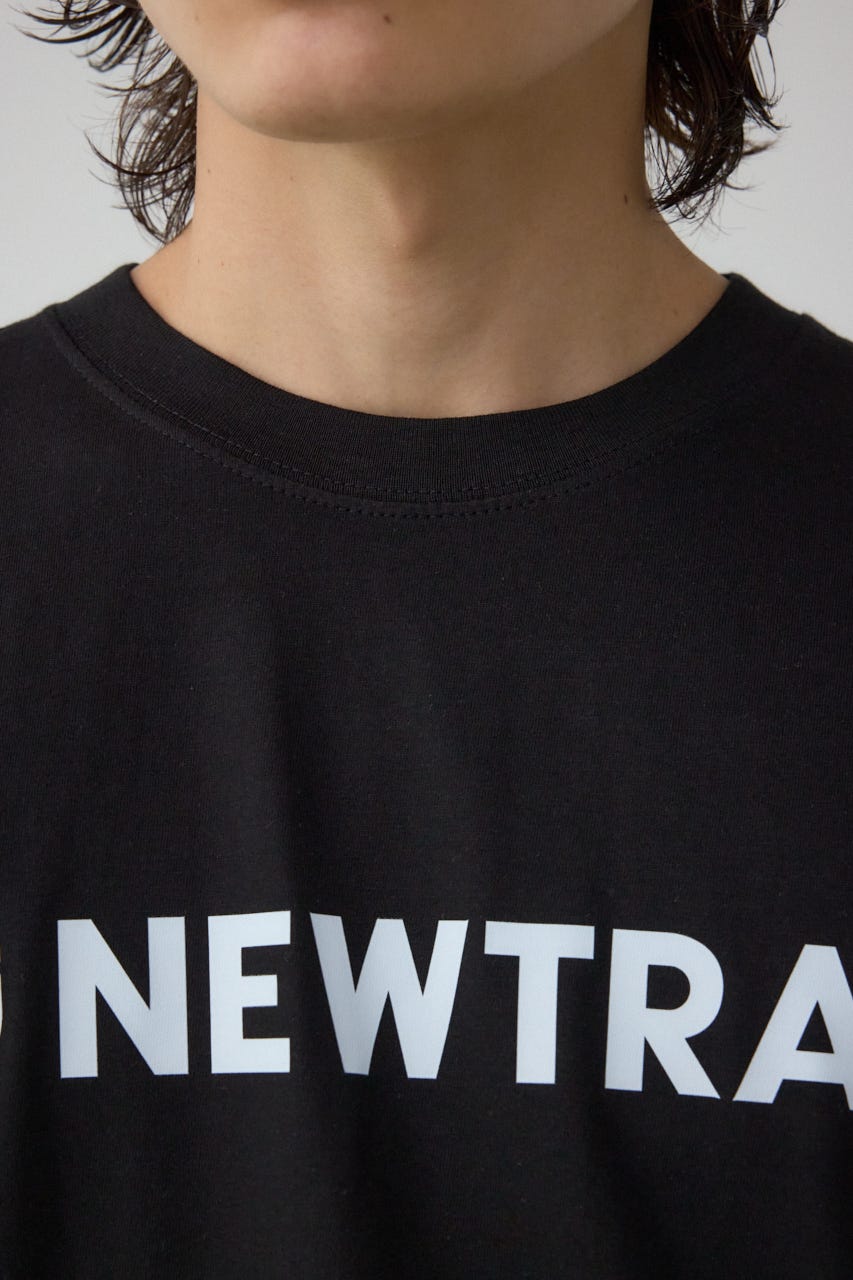 【NEWTRAL】 MAIN S_Logo T-shirt BLK M