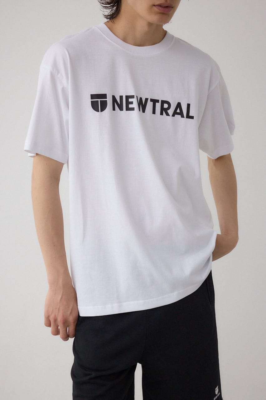 【NEWTRAL】 MAIN S_Logo T-shirt WHT L