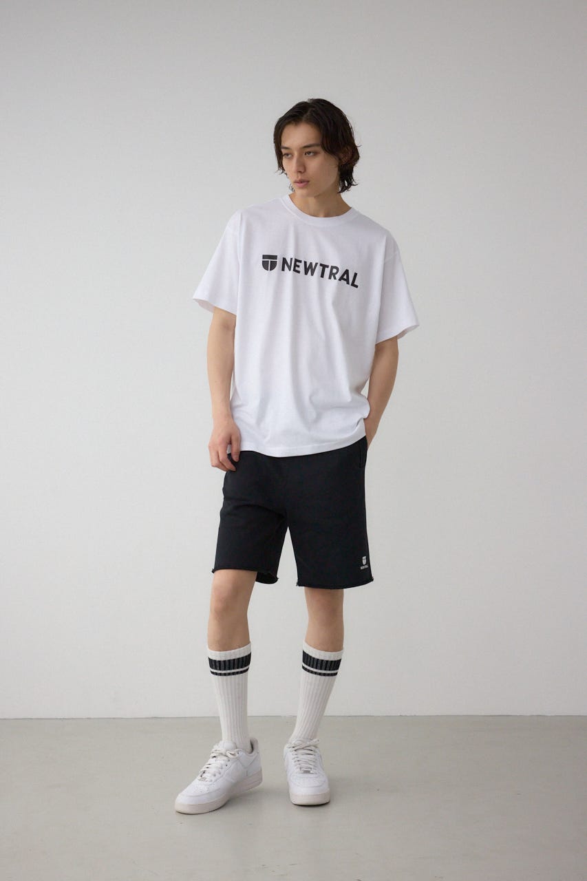 【NEWTRAL】 MAIN S_Logo T-shirt WHT L