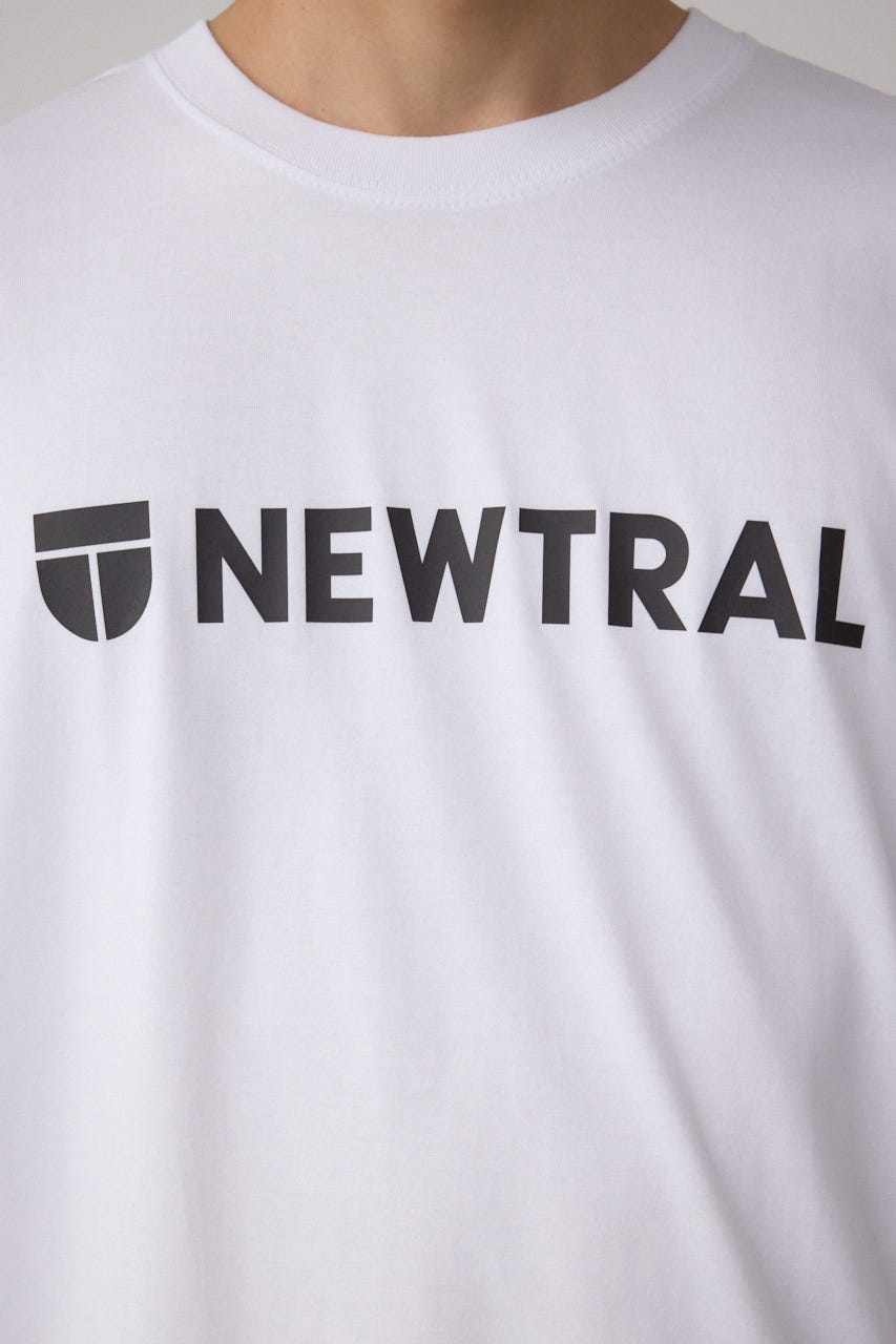 【NEWTRAL】 MAIN S_Logo T-shirt WHT L
