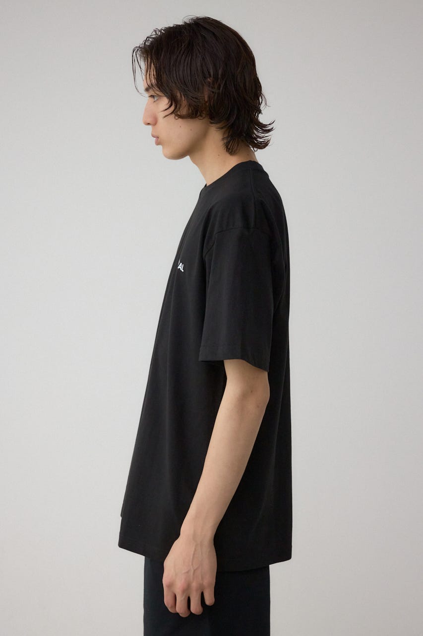 【NEWTRAL】 Chest_S_Logo T-shirt BLK L