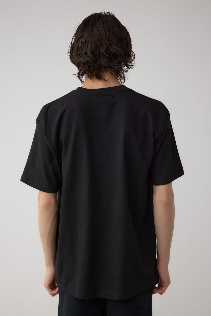 【NEWTRAL】 Chest_S_Logo T-shirt BLK L
