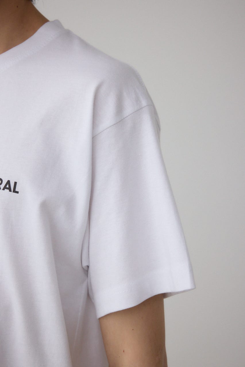 【NEWTRAL】 Chest_S_Logo T-shirt WHT L