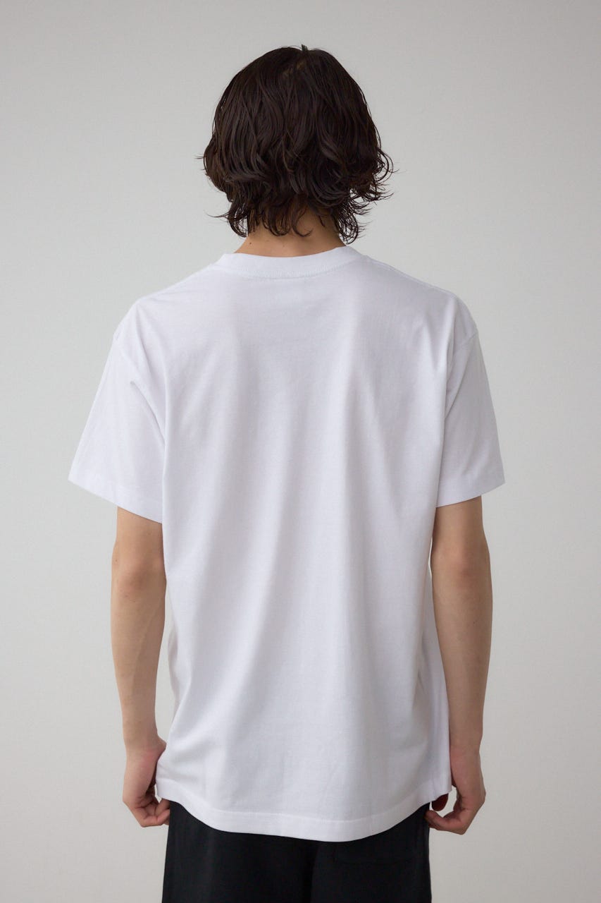 【NEWTRAL】 Chest_S_Logo T-shirt WHT L
