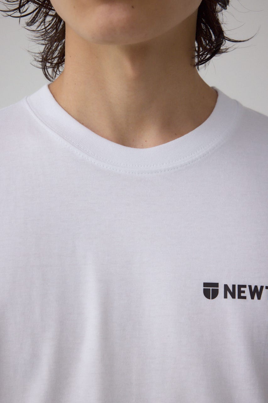 【NEWTRAL】 Chest_S_Logo T-shirt WHT L