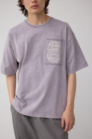 ヴィンテージ刺繍パッチワークTシャツ