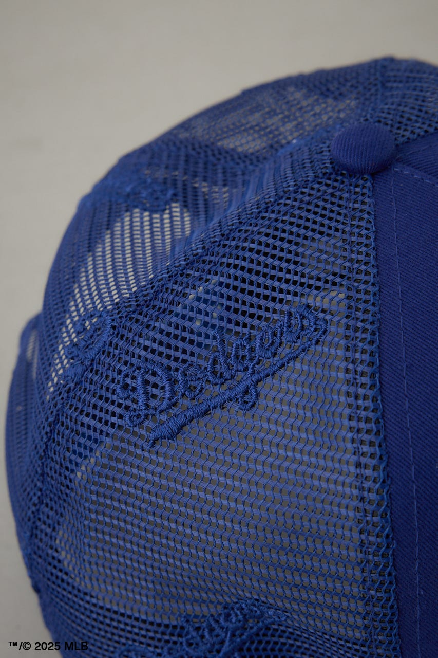 【NEWERA×MLB×AZUL】 LAメッシュキャップ BLU FREE
