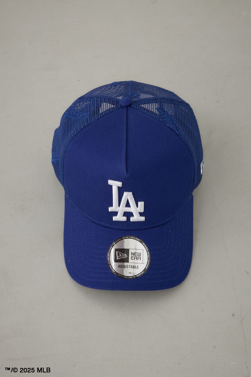 【NEWERA×MLB×AZUL】 LAメッシュキャップ BLU FREE