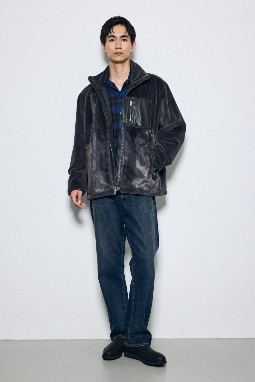 ファースタンドブルゾン C.GRY L