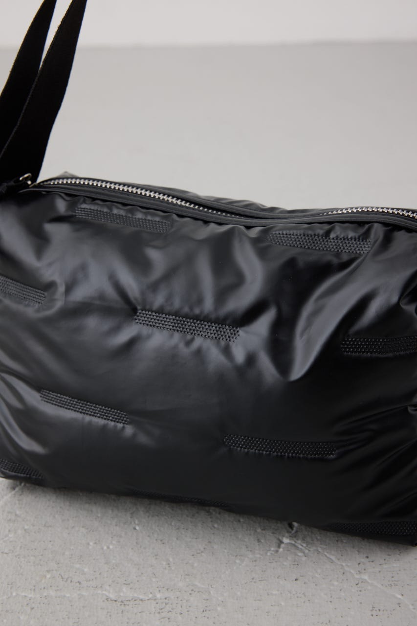 パファーショルダーバッグ BLK FREE