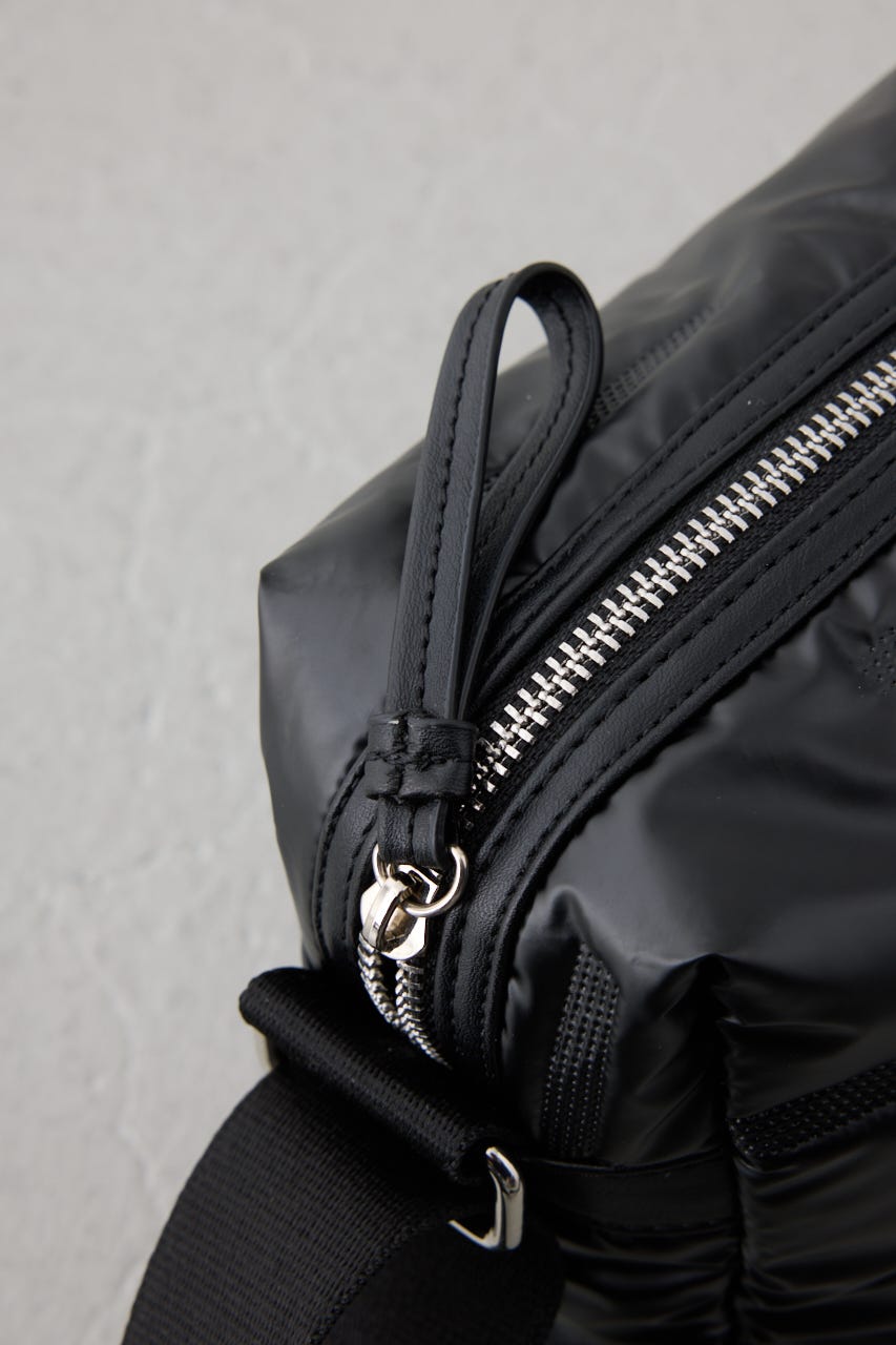 パファーショルダーバッグ BLK FREE