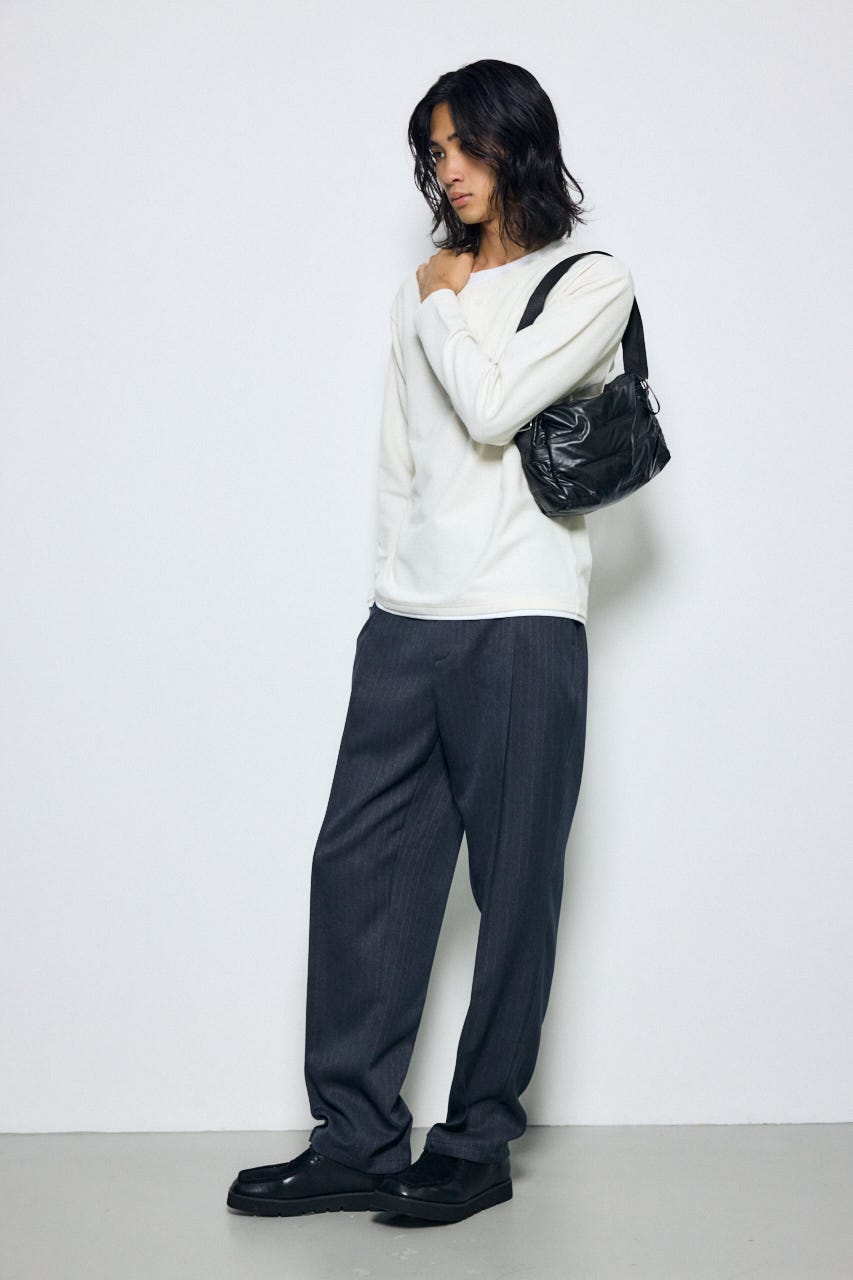 パファーショルダーバッグ BLK FREE