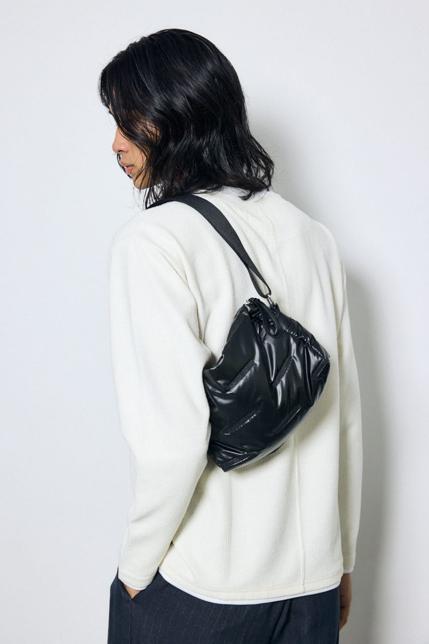 パファーショルダーバッグ BLK FREE