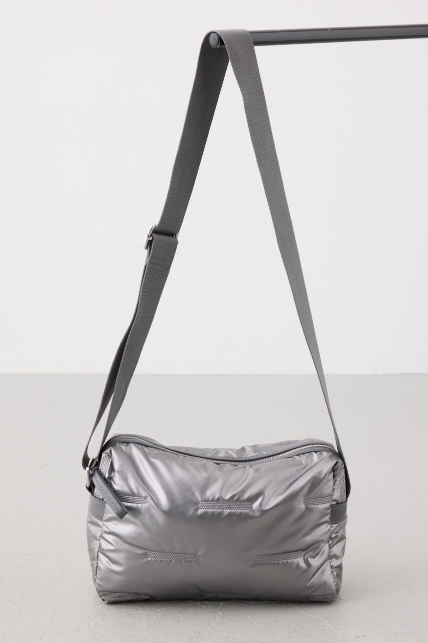 パファーショルダーバッグ GRY FREE