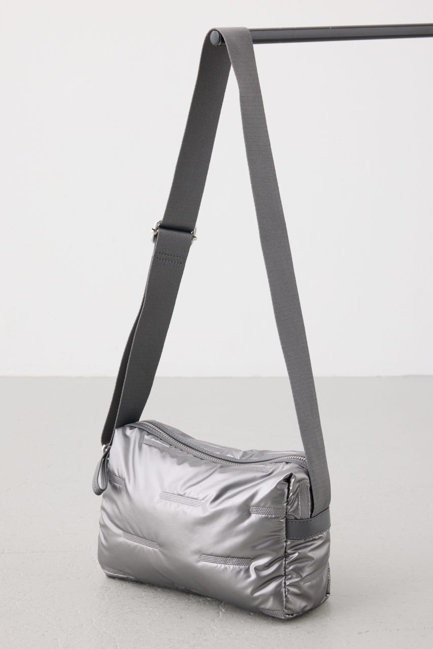 パファーショルダーバッグ GRY FREE