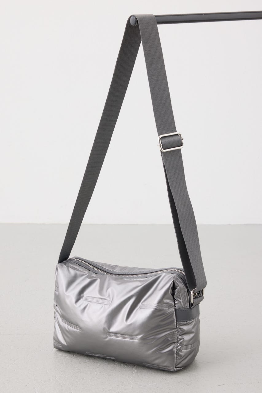 パファーショルダーバッグ GRY FREE