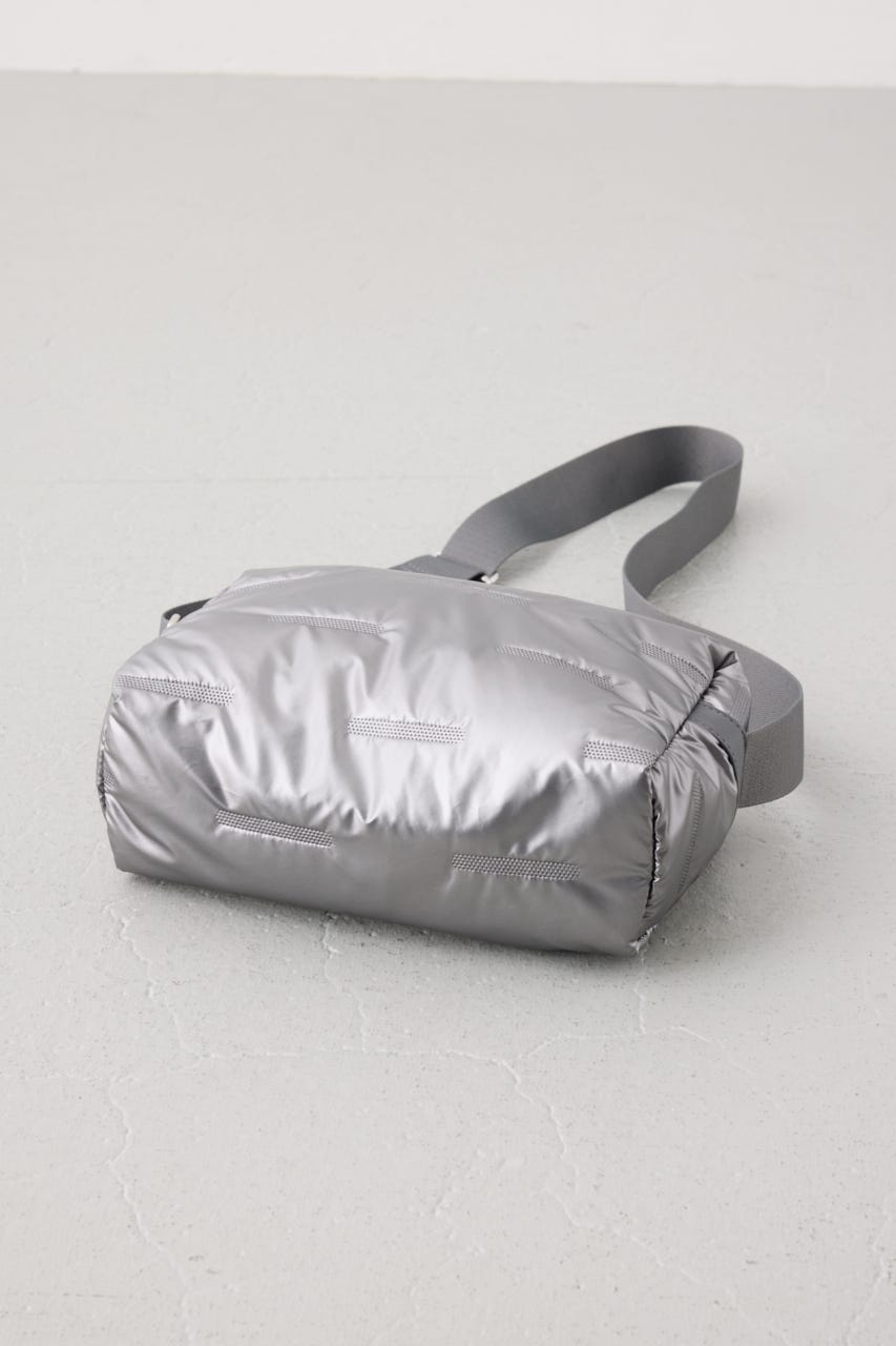 パファーショルダーバッグ GRY FREE