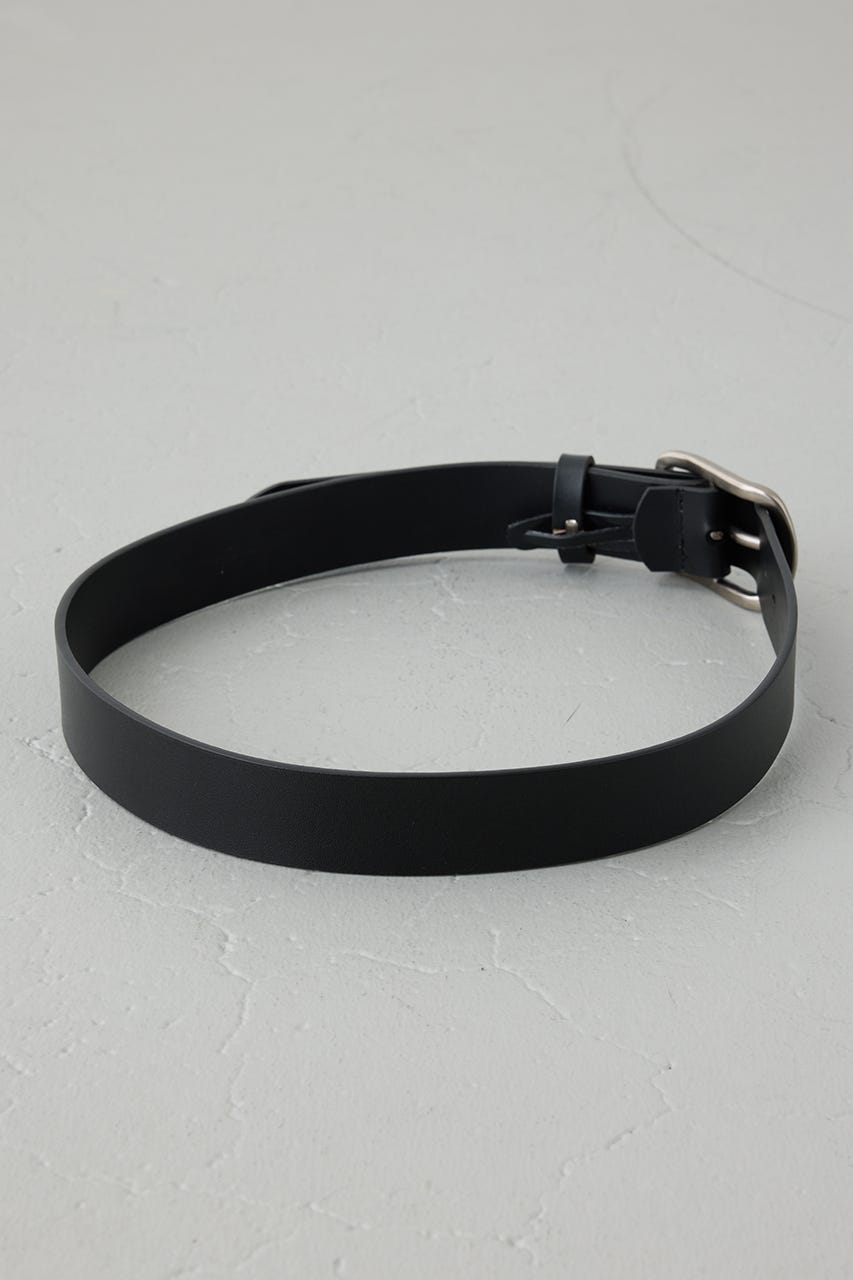 プレーンレザーベルト BLK FREE