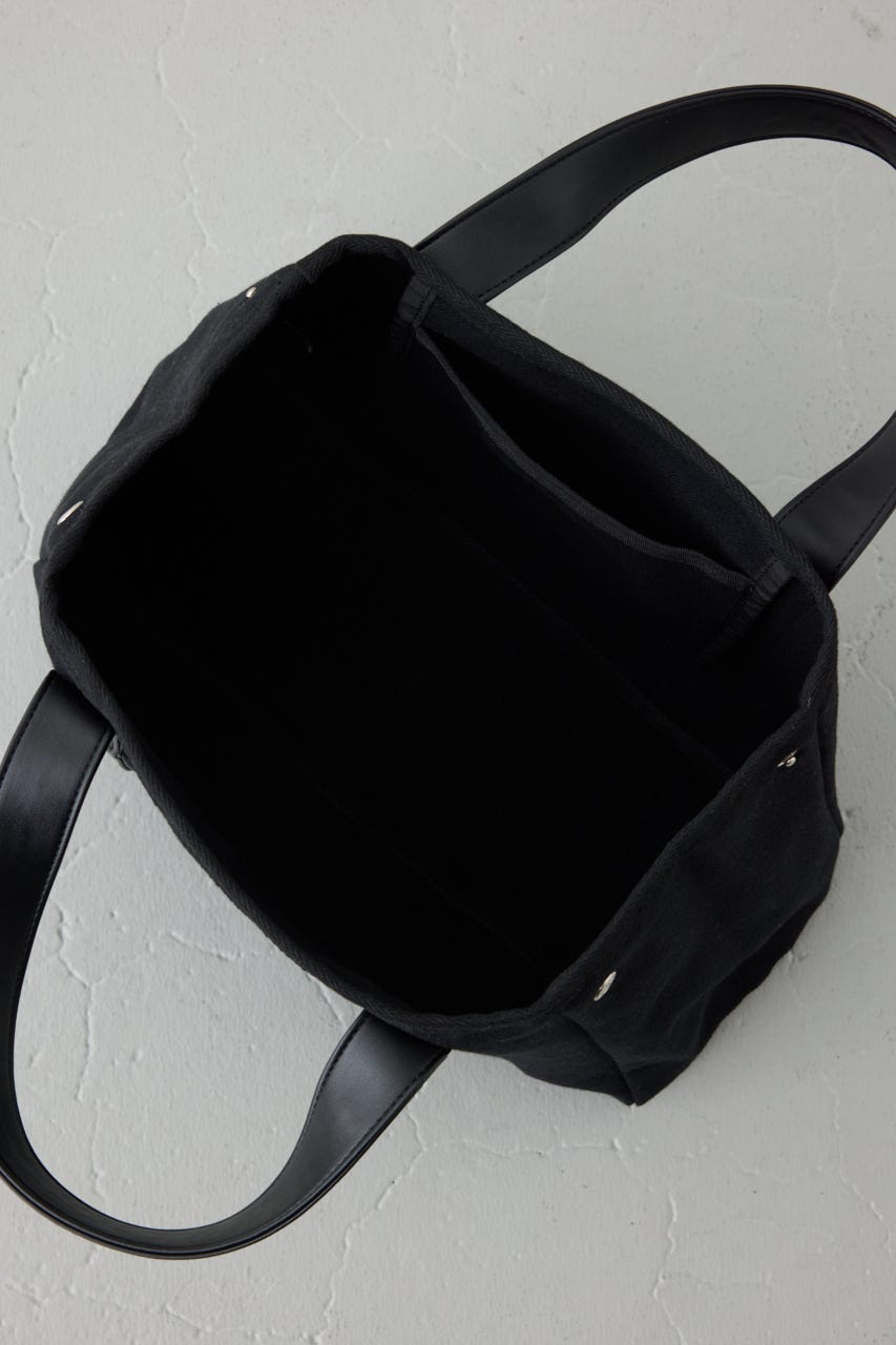 台形トートバッグ BLK FREE