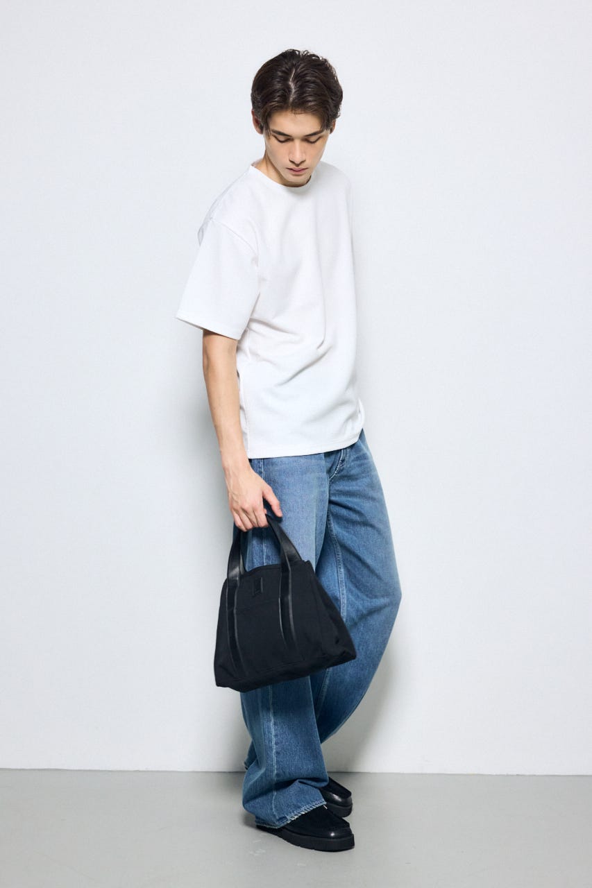 台形トートバッグ BLK FREE