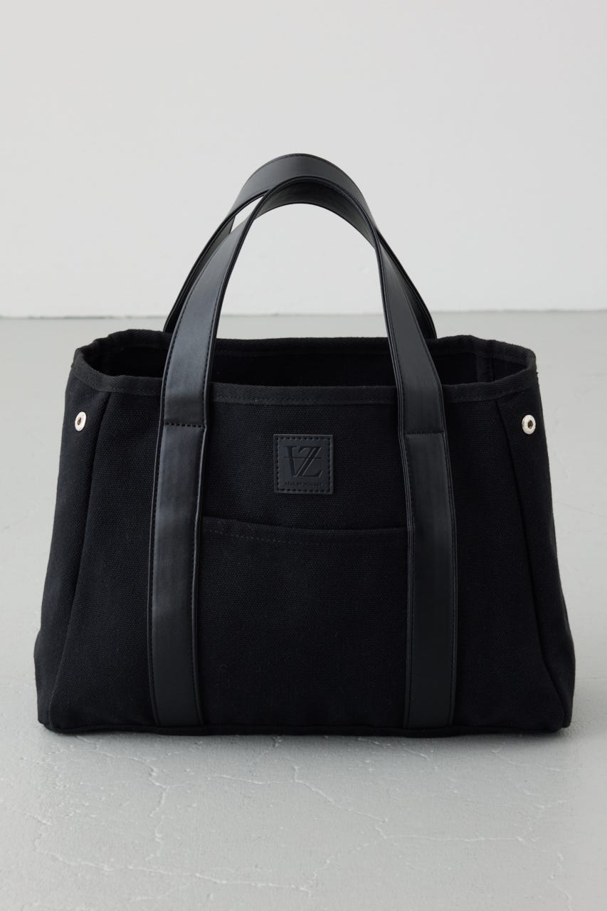 台形トートバッグ BLK FREE