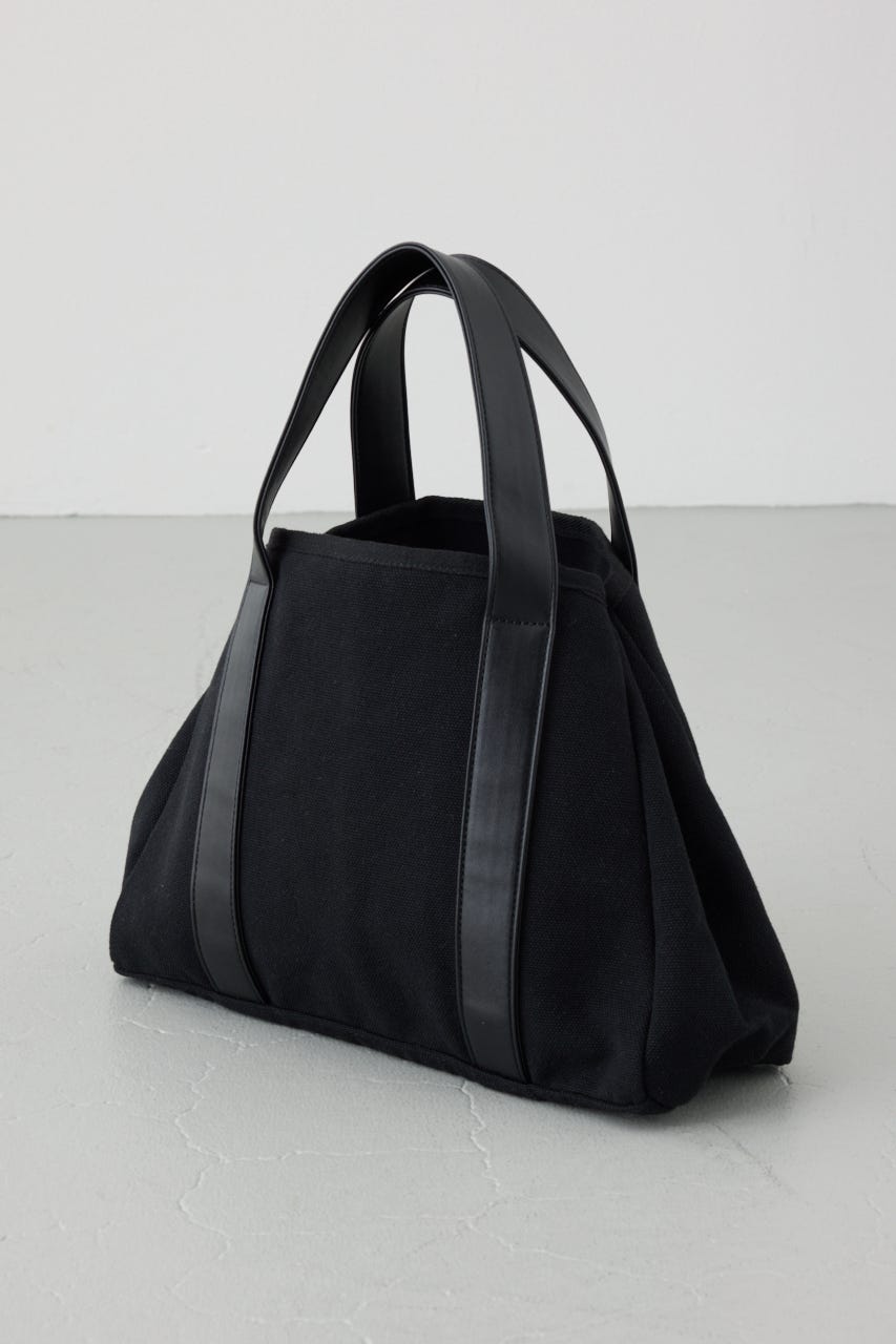 台形トートバッグ BLK FREE