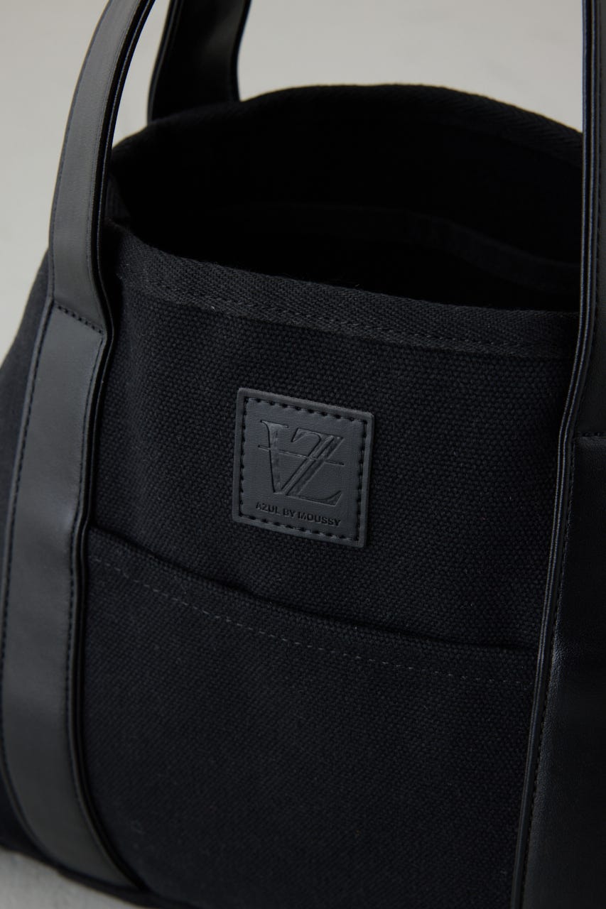 台形トートバッグ BLK FREE