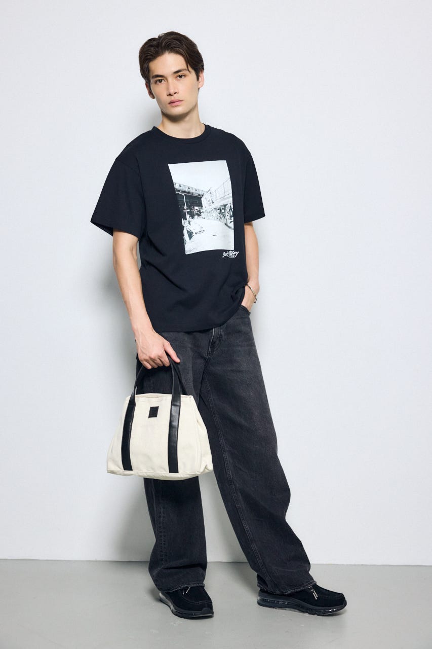 台形トートバッグ WHT FREE