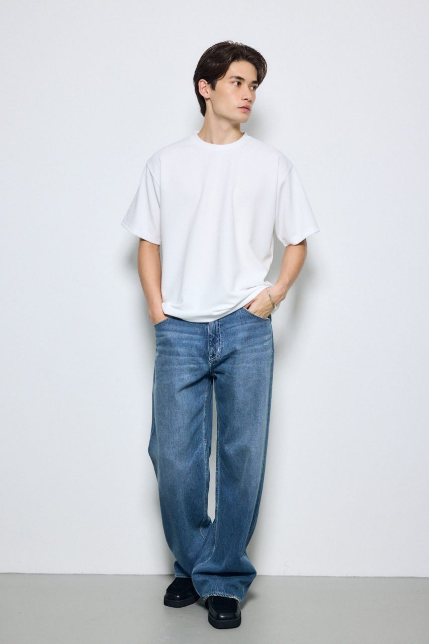 AZUL BY MOUSSY | リップル半袖トップス (Tシャツ・カットソー(半袖