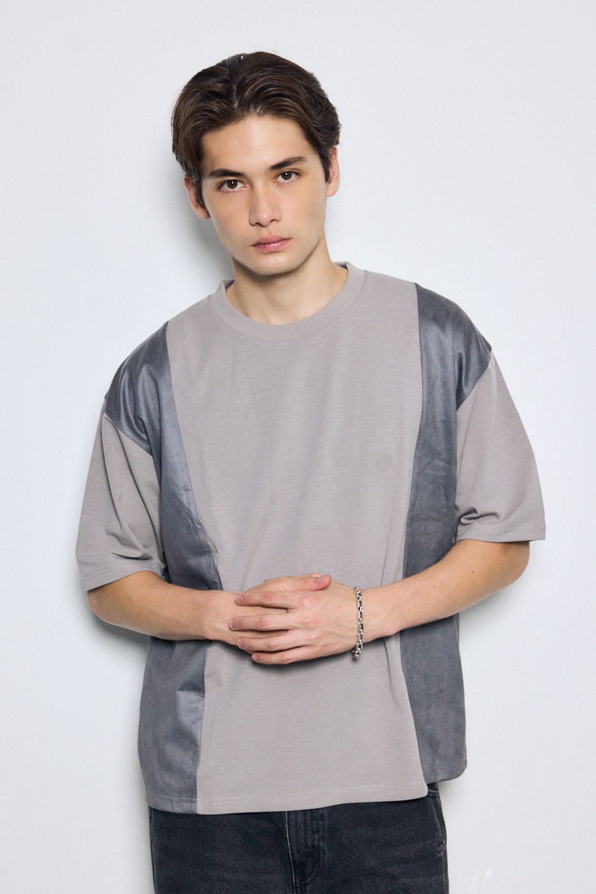 AZUL BY MOUSSY | 異素材フェイクスエードトップス (Tシャツ