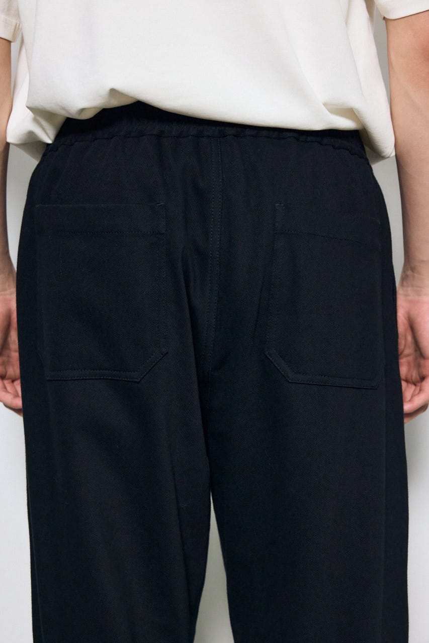 EASY ACTIONワイドパンツ BLK L