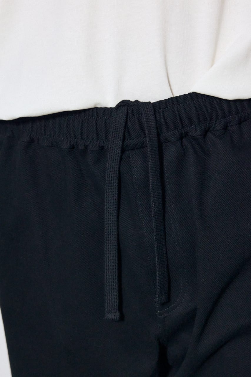 EASY ACTIONワイドパンツ BLK L