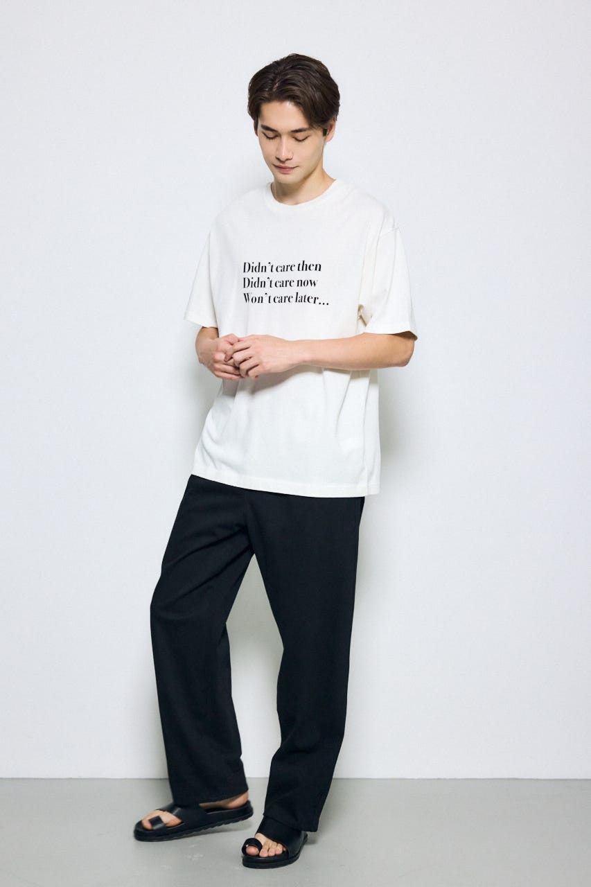 EASY ACTIONワイドパンツ BLK L