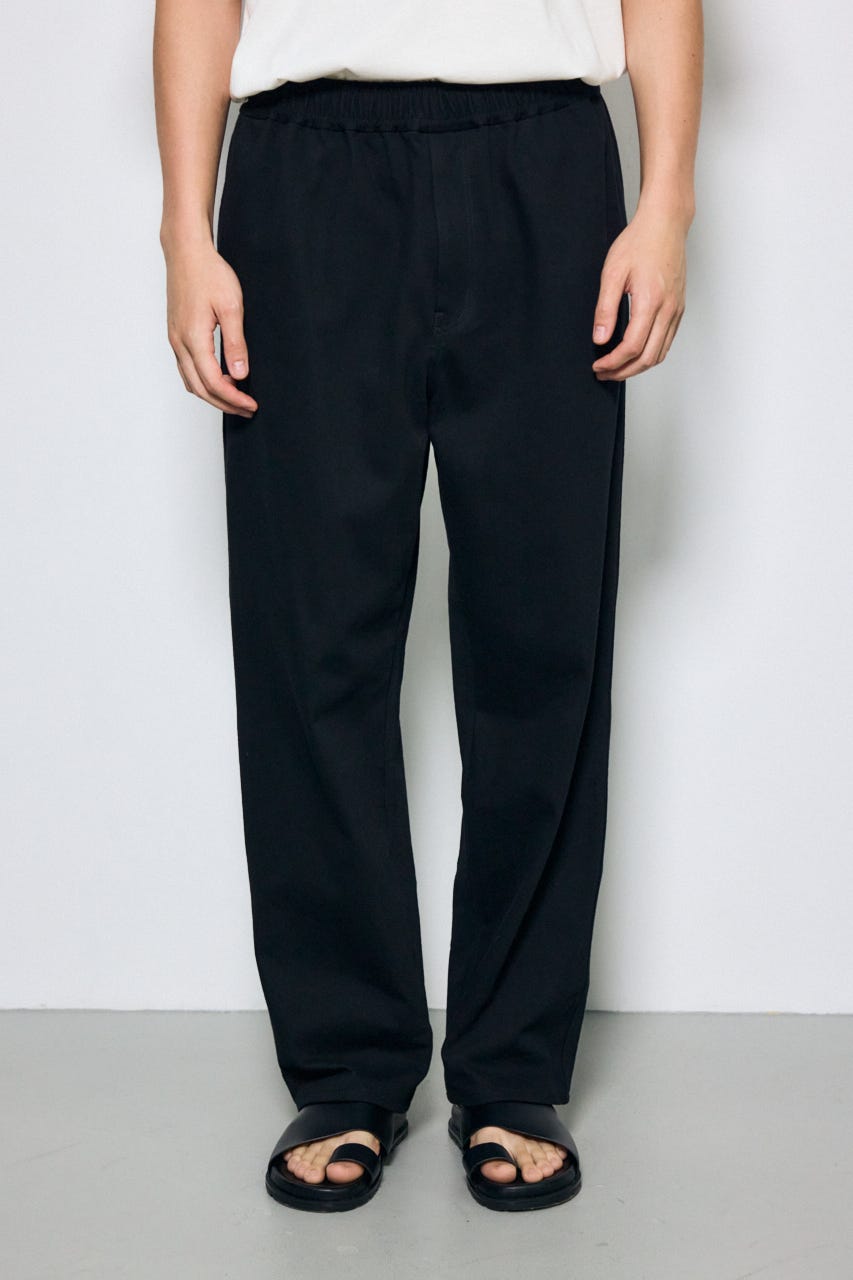 EASY ACTIONワイドパンツ BLK L