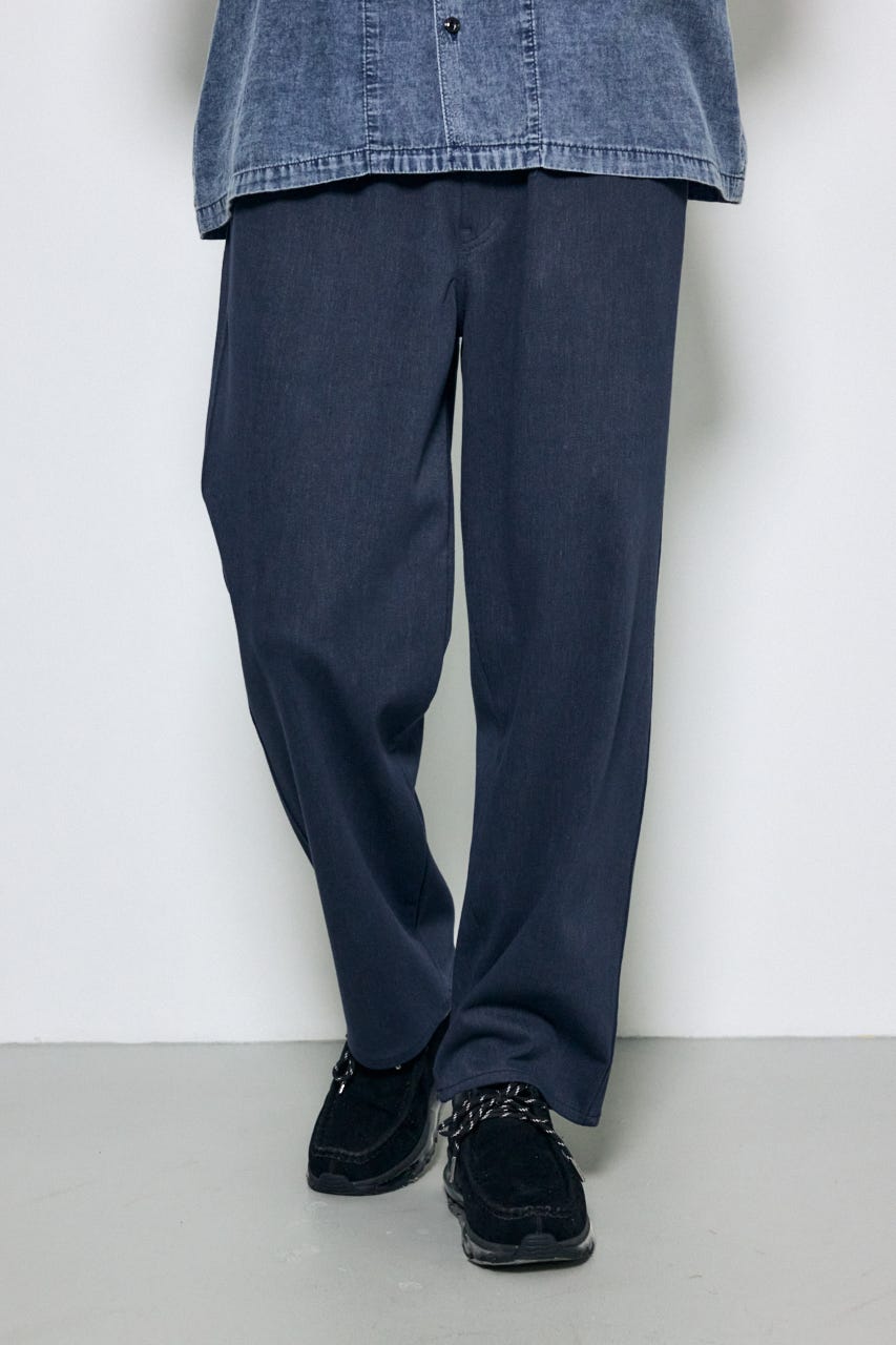 EASY ACTIONワイドパンツ D/NVY M