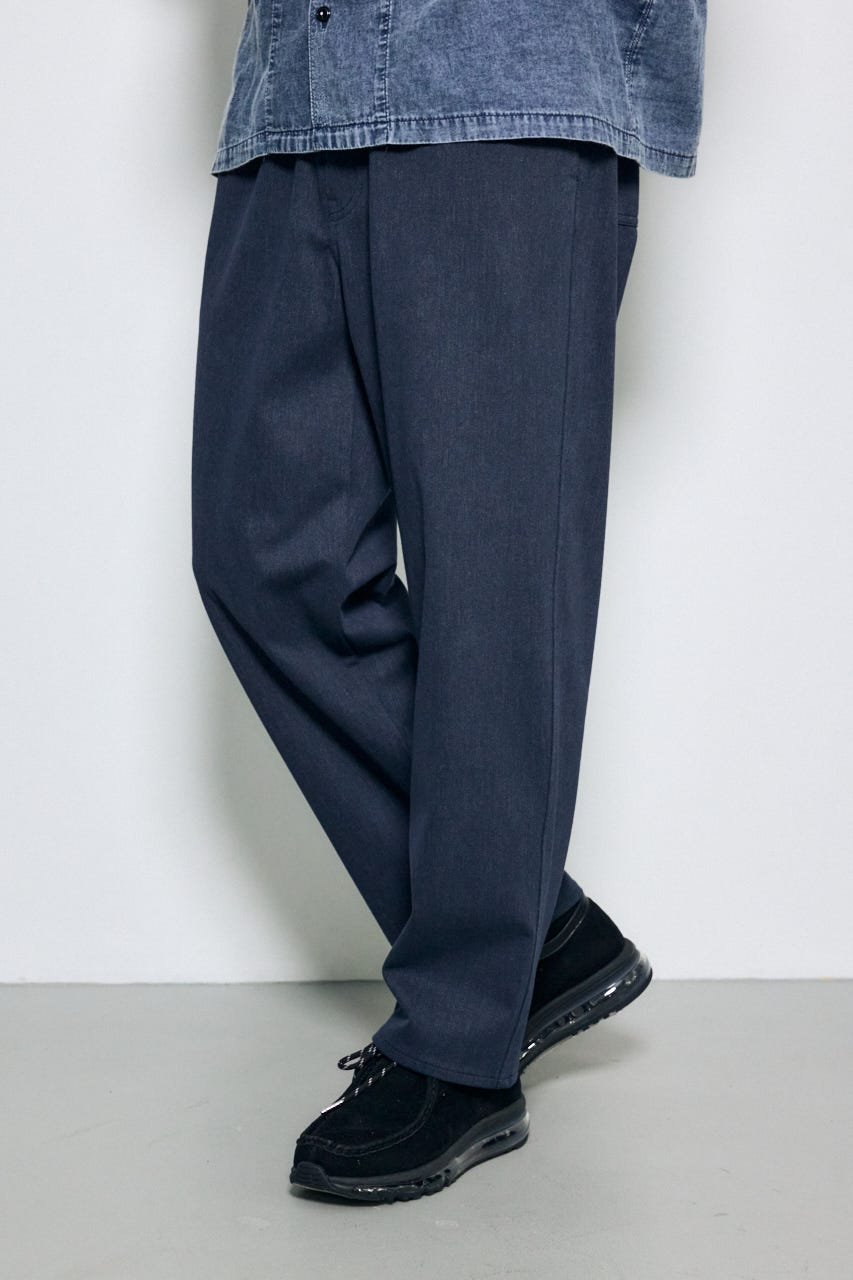 EASY ACTIONワイドパンツ D/NVY M
