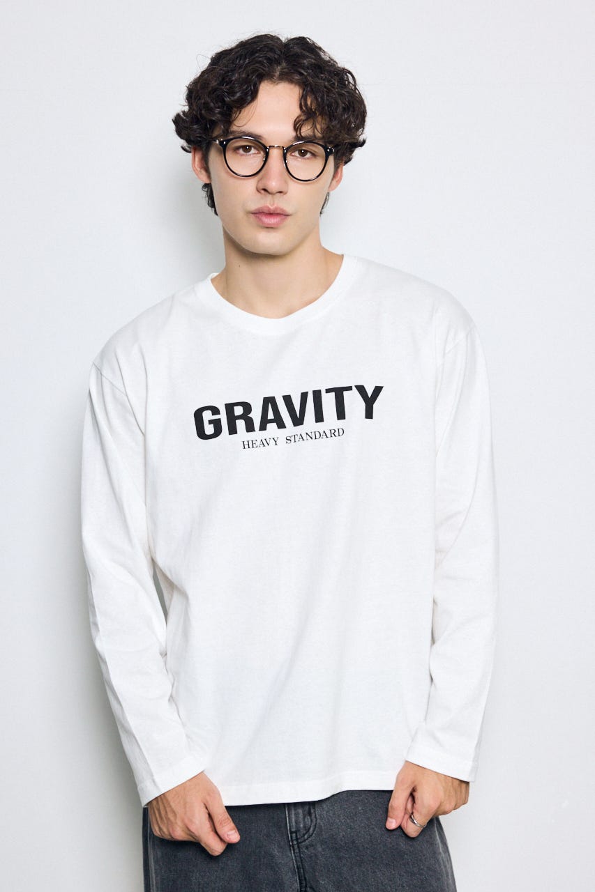 ロゴプリントロンTEE WHT M