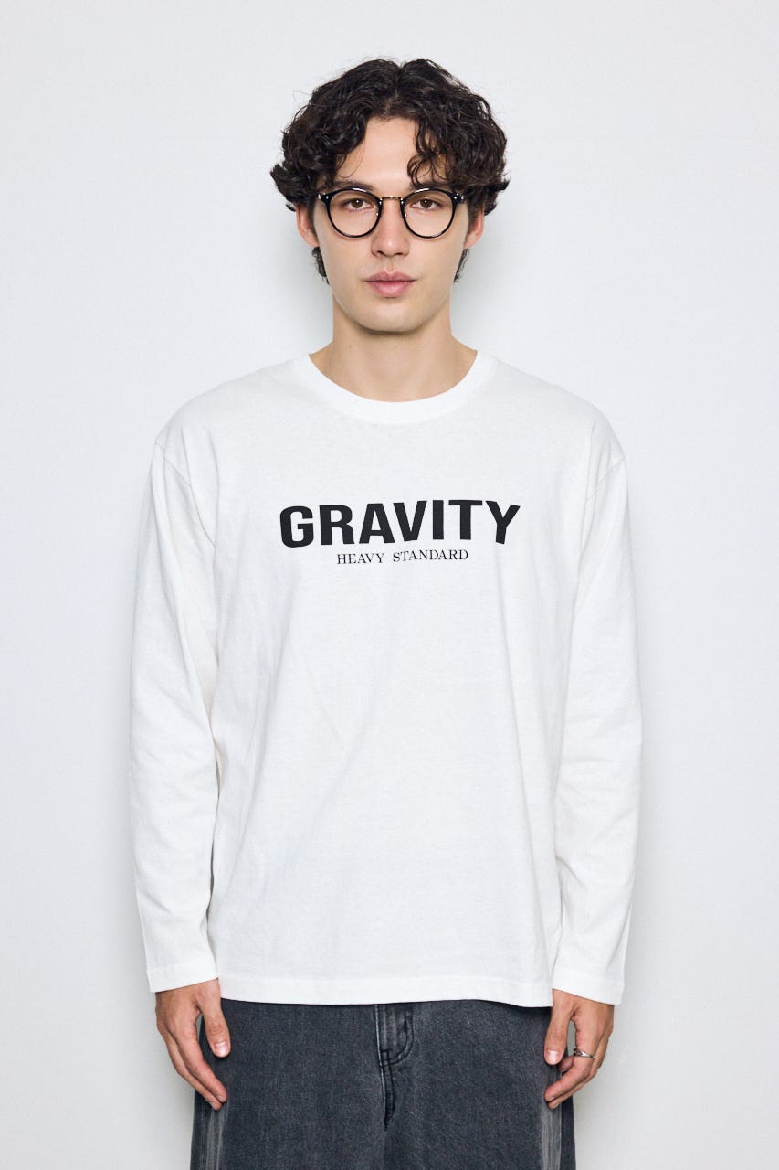 ロゴプリントロンTEE WHT M