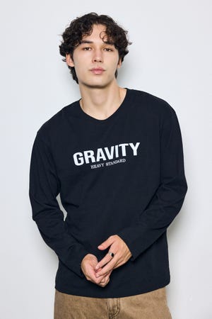 ロゴプリントロンTEE