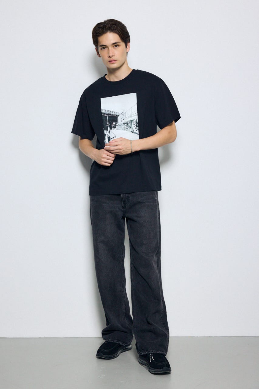 AZUL BY MOUSSY | フォトプリント半袖TEE (Tシャツ・カットソー(半袖
