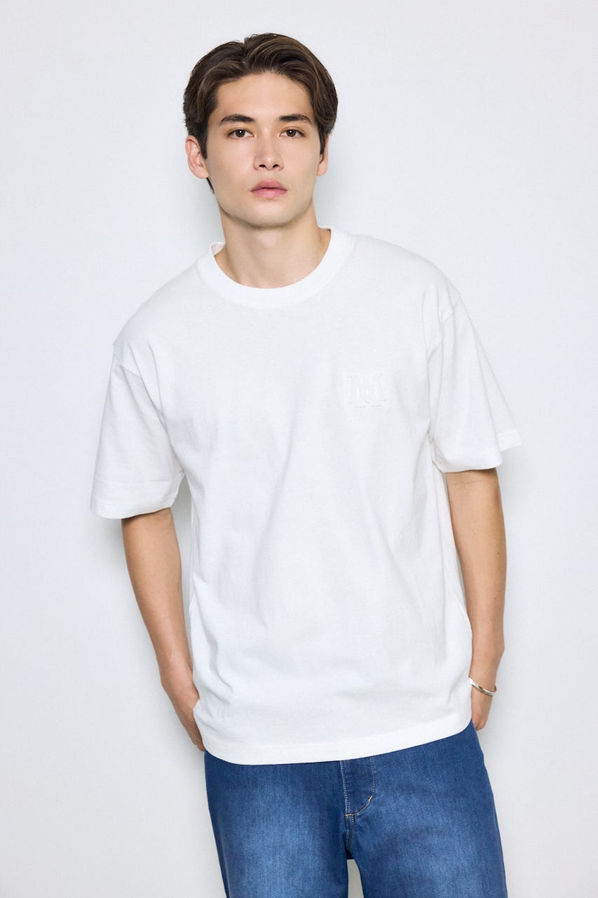 AZUL BY MOUSSY | ブラシ刺繍半袖TEE (Tシャツ・カットソー(半袖