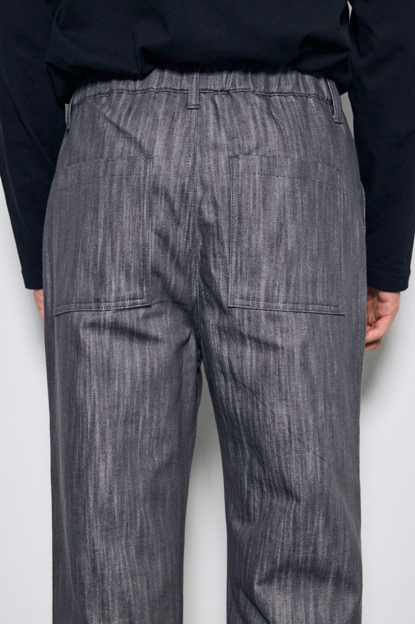 シャイニーワイドパンツ GRY M