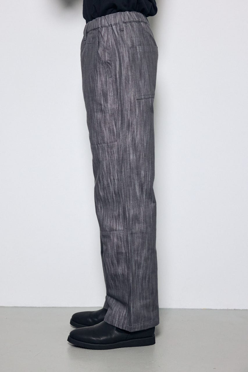 シャイニーワイドパンツ GRY M