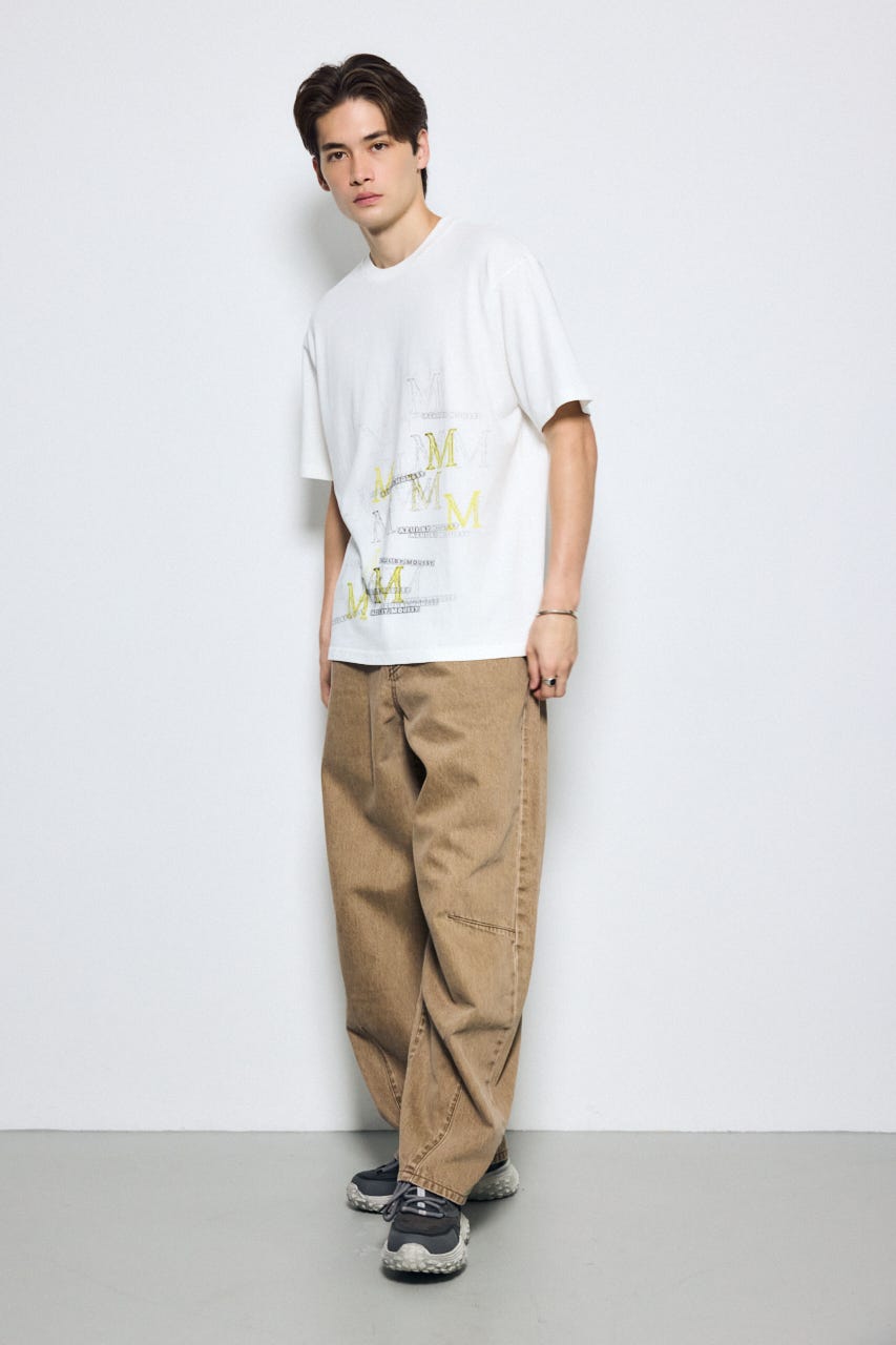 カラーデニムパンツ BRN L