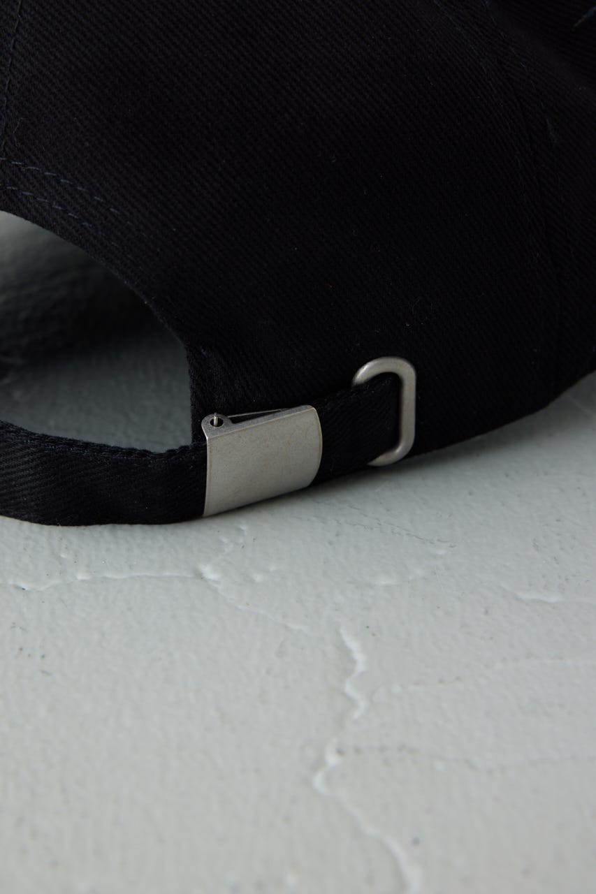 ファイア刺繍キャップ BLK FREE