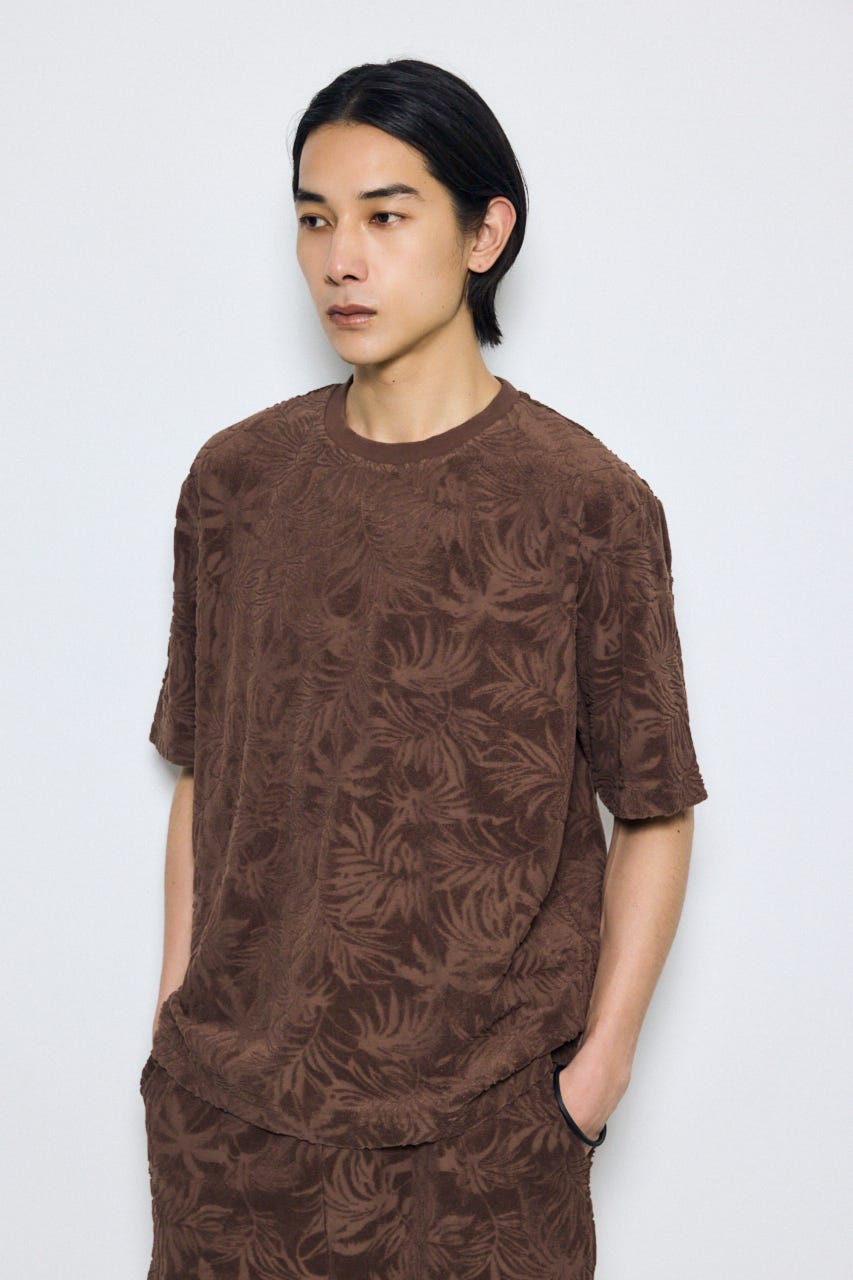トップス yasu AZUL BY MOUSSY | ボタニカルパイルトップス (Tシャツ・カットソー