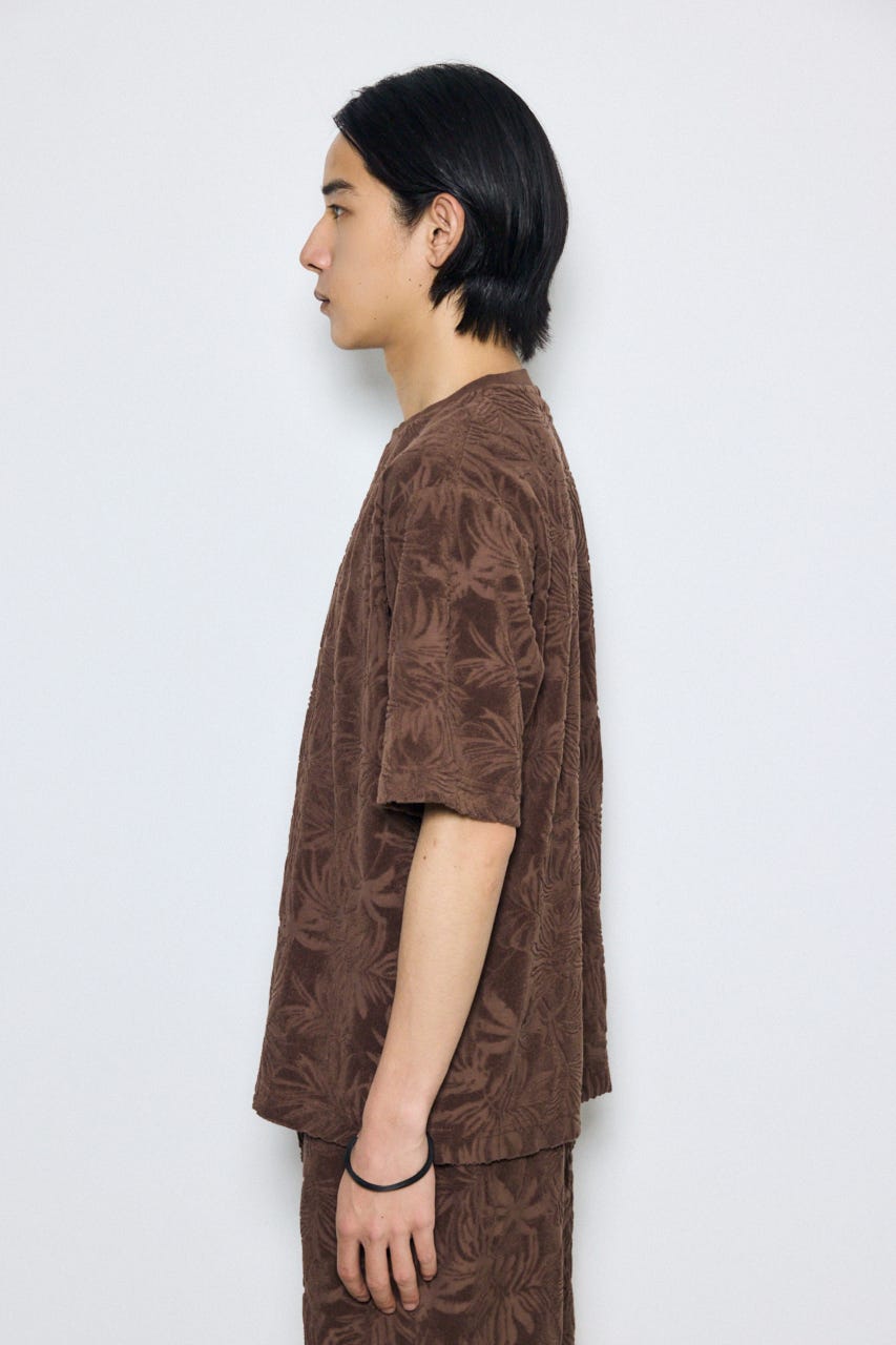 ボタニカルパイルトップス BRN M