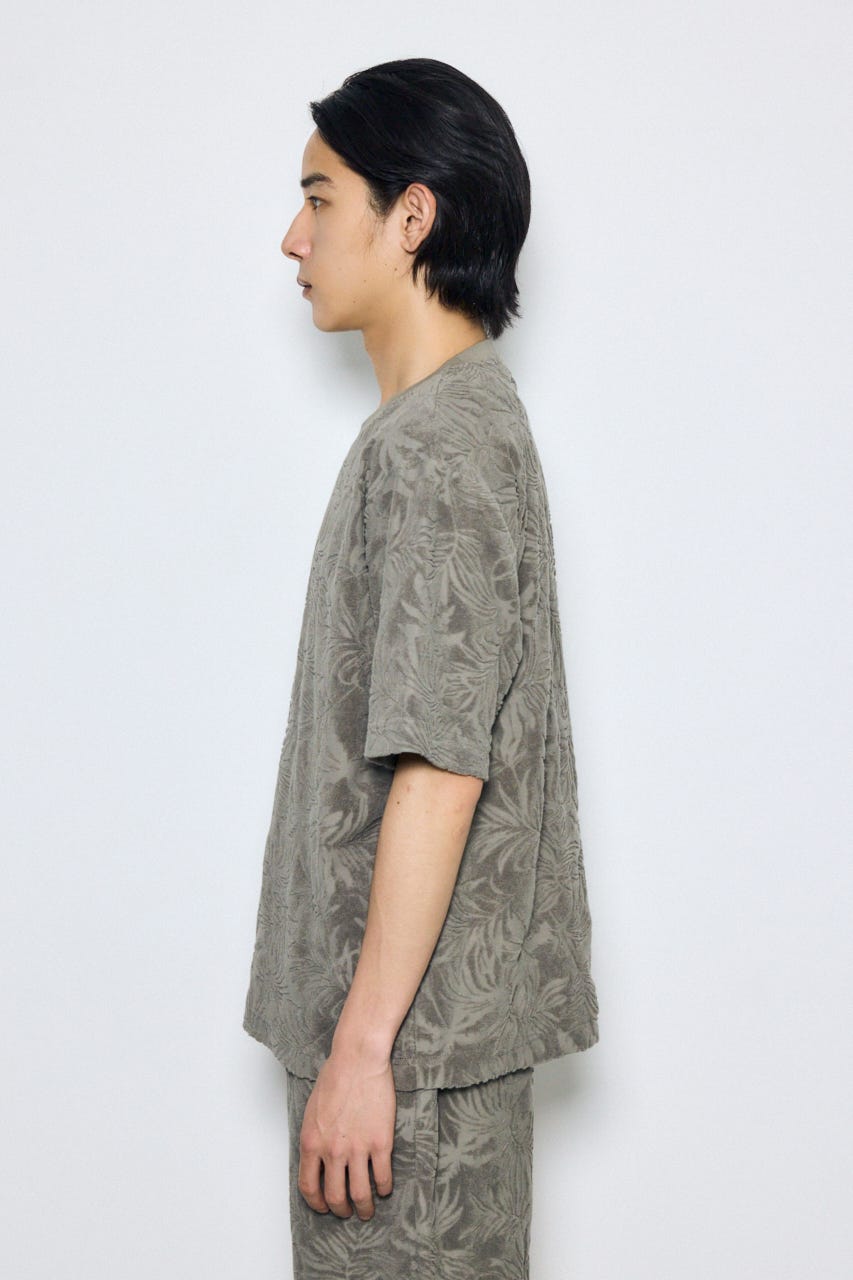 AZUL BY MOUSSY | ボタニカルパイルトップス (Tシャツ・カットソー