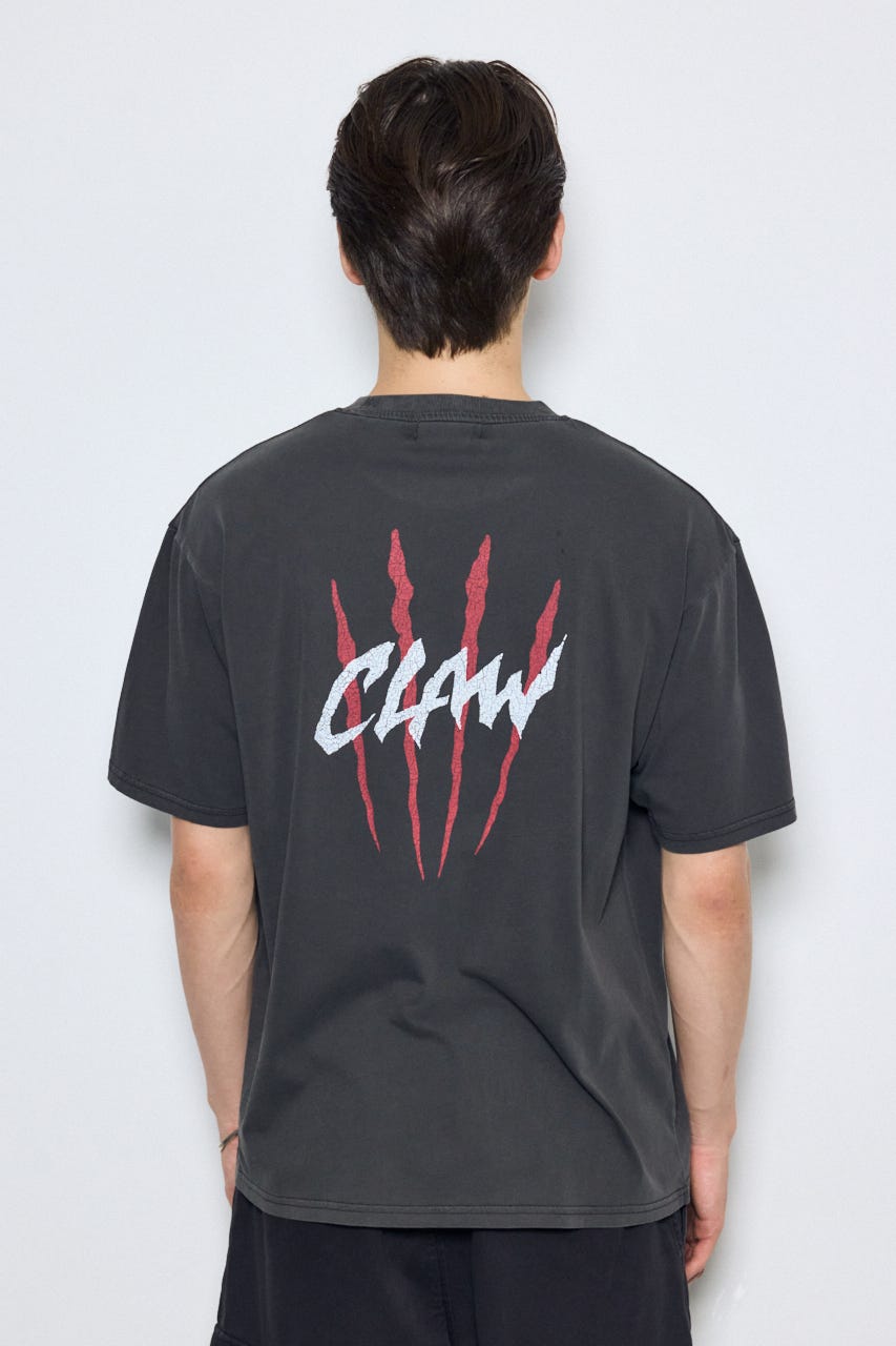 ピグメントグラフィック半袖TEE M/BLK M